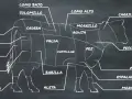 Diagrama de las partes de la vaca, mostrando cortes como solomillo, lomo alto, falda y morcillo.