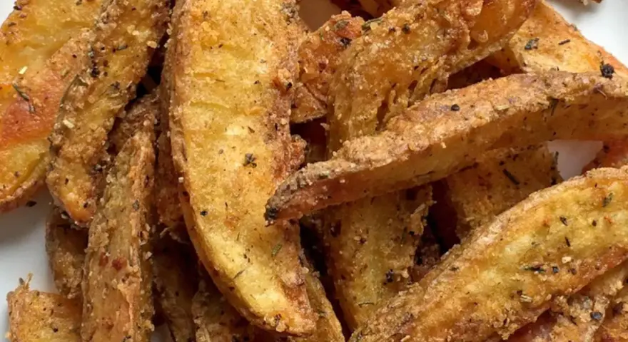 Patatas gajo crujientes y doradas, sazonadas con hierbas y especias. ¡Perfectas para picar!